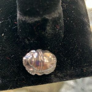 Trollbeads Scarab bead sterling silver (.925)
